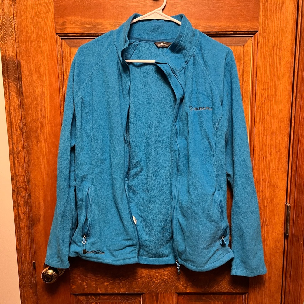 5/$20 Zip Up Fleece Jacket Eddie Bauer Subaru